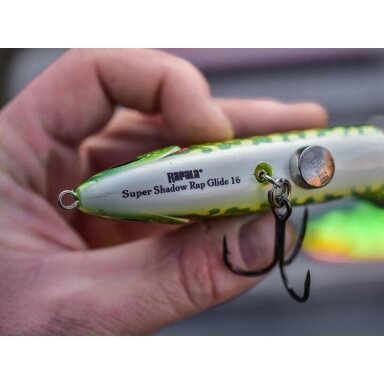 Lydekų numylėtinis VOBLERIS Super Shad Rap Glide 11cm 16cm Lydekų numylėtinis VOBLERIS Super Shad Rap Glide 11cm 16cm
