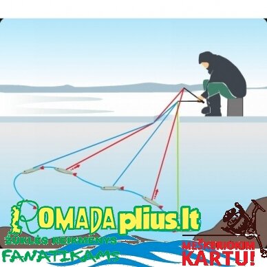 Naujovė Žieminis Skraidantis Vobleris IZUMI Balansyras Izumi Fly Petty 35mm 5g 2