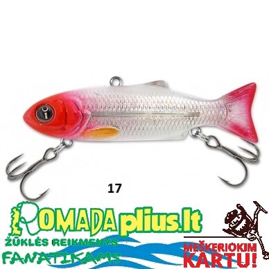 Naujovė Žieminis Skraidantis Vobleris IZUMI Balansyras Izumi Fly Petty 35mm 5g 6