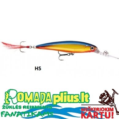 Vobleris RAPALA X-Rap Deep 4 Vobleris RAPALA X-Rap Deep 4