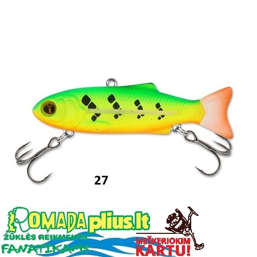 Naujovė Žieminis Skraidantis Vobleris IZUMI Balansyras Izumi Fly Petty 35mm 5g 5