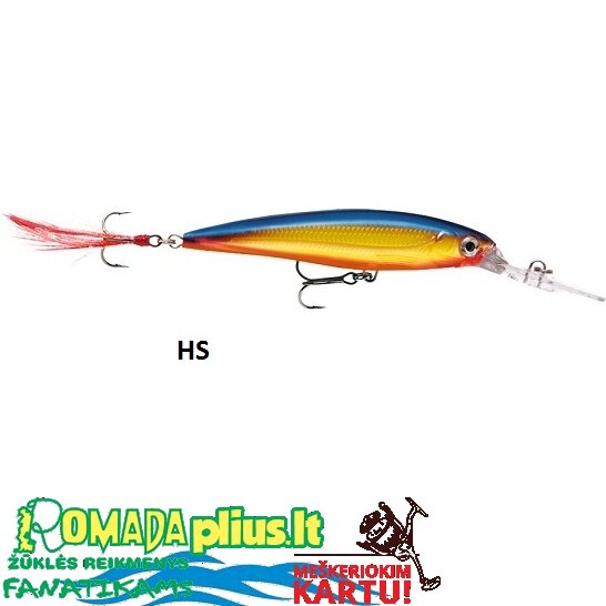 Vobleris RAPALA X-Rap Deep 4