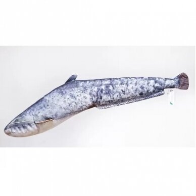 Žuvytė minkšta suvenyras Šamas 62cm Pagalvėlė